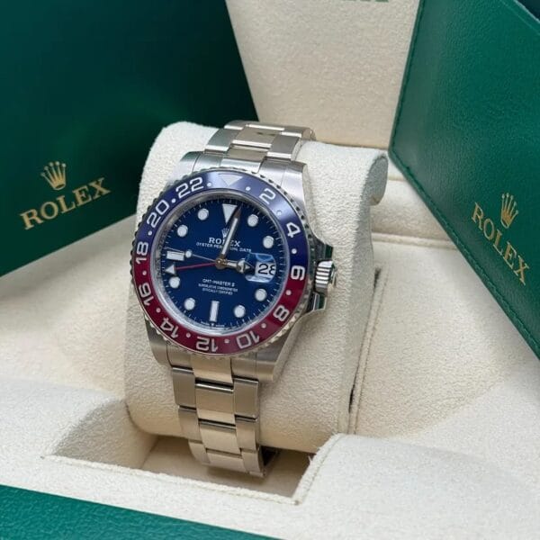 New 2021 Rolex GMT-Master II “Pepsi” 40mm 126719BLRO White Gold Oyster - Image 8