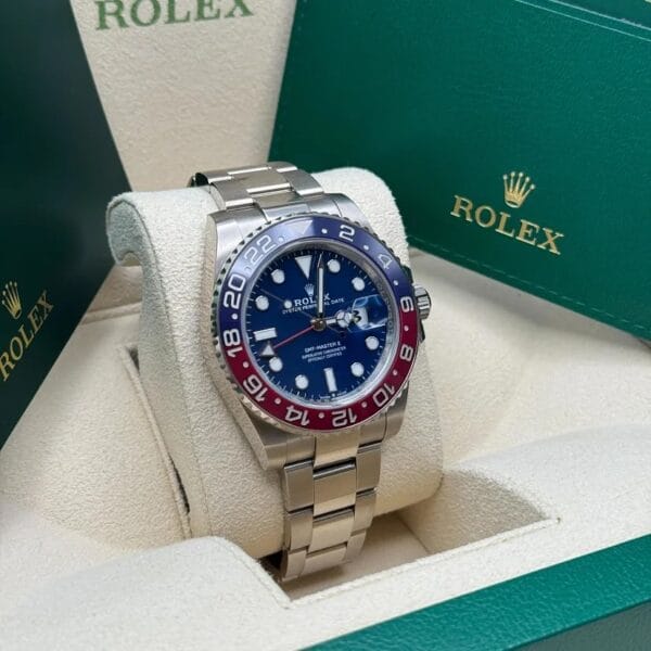 New 2021 Rolex GMT-Master II “Pepsi” 40mm 126719BLRO White Gold Oyster - Image 7