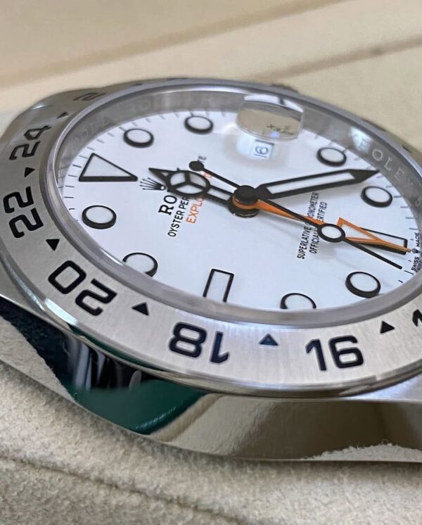 Rolex Oystersteel Explorer II - 2024 - “Polar” White Dial - Oyster Bracelet - 226570 *FULL SET* - Image 9