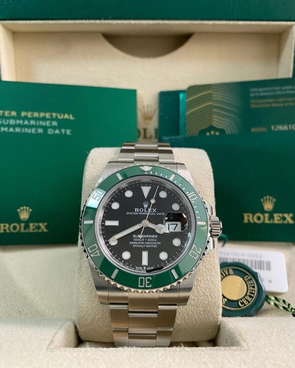 Rolex Steel Submariner Date - 2021 - “Starbucks” - Black Dial - 126610LV *FULL SET* - Image 2