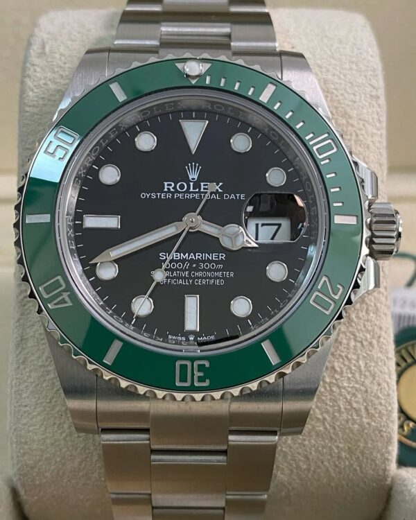 Rolex Steel Submariner Date - 2021 - “Starbucks” - Black Dial - 126610LV *FULL SET* - Image 8