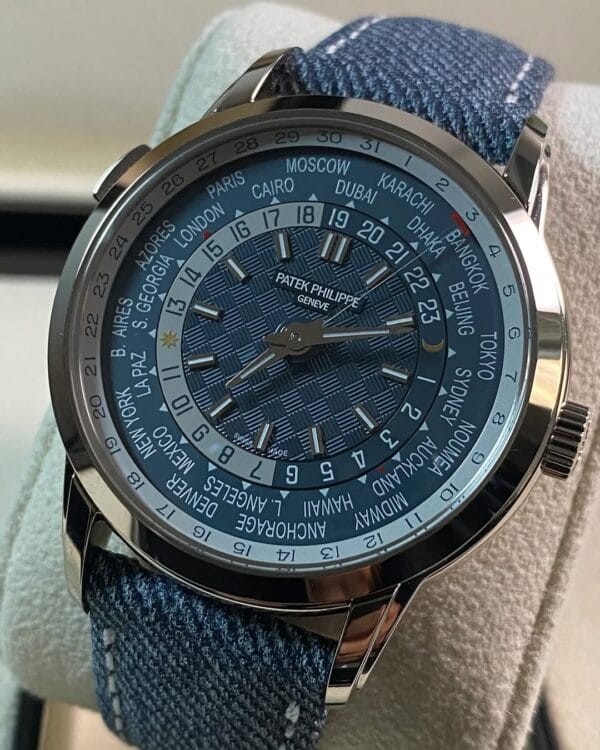 Patek Philippe World Time White Gold - 2024 - Date Complications - Jean Strap - 5330G *FULL SET* - Image 6