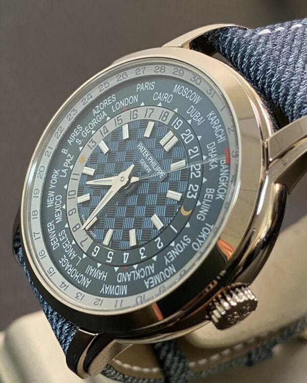 Patek Philippe World Time White Gold - 2024 - Date Complications - Jean Strap - 5330G *FULL SET* - Image 4