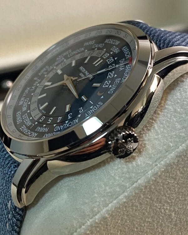 Patek Philippe World Time White Gold - 2024 - Date Complications - Jean Strap - 5330G *FULL SET* - Image 2