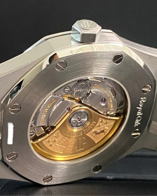 Audemars Piguet Royal Oak Self Winding - Black Dial - 15400ST *FULL SET* - Image 4