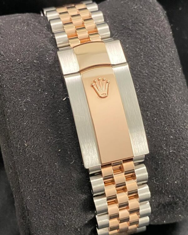 Rolex Steel & Everose Gold Datejust 41 - 2025 - Fluted Bezel - Chocolate Index Dial - Jubilee Bracelet - 126331 *FULL SET* - Image 14