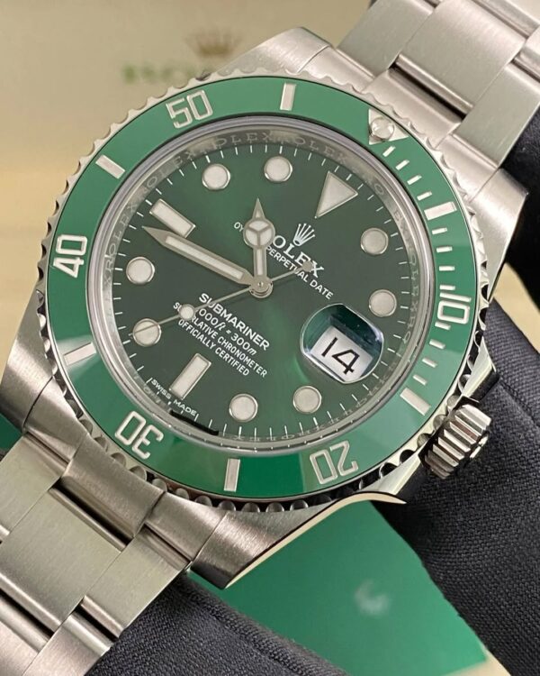 Rolex Steel Submariner Date - “Hulk” - 116610LV *Discontinued Model* - Image 6