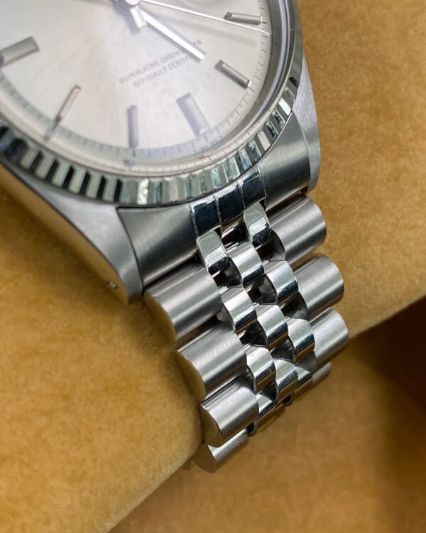 Rolex Steel Datejust 36 - 1969 - Silver Index Dial - Jubilee Bracelet - 1601 - Image 10