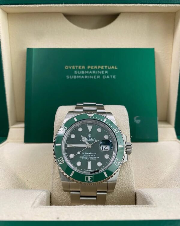 Rolex Steel Submariner Date - “Hulk” - 116610LV *Discontinued Model*