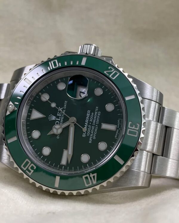 Rolex Steel Submariner Date - “Hulk” - 116610LV *Discontinued Model* - Image 7