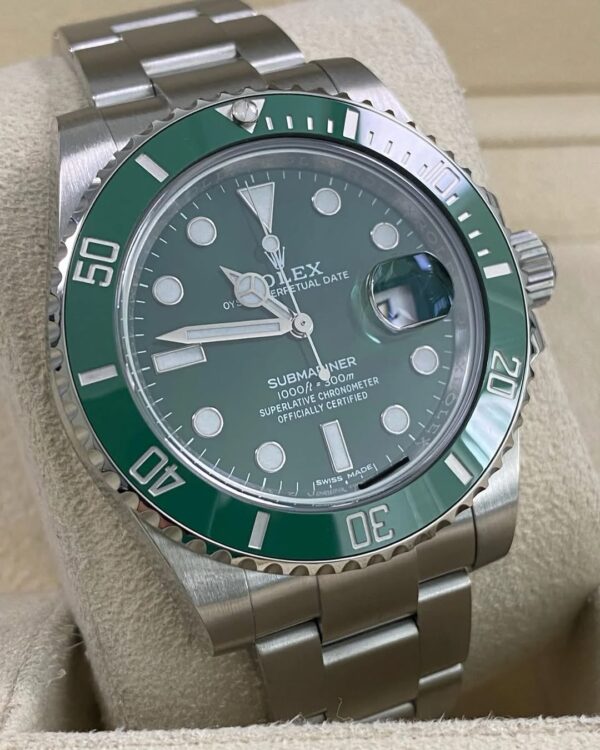 Rolex Steel Submariner Date - “Hulk” - 116610LV *Discontinued Model* - Image 10