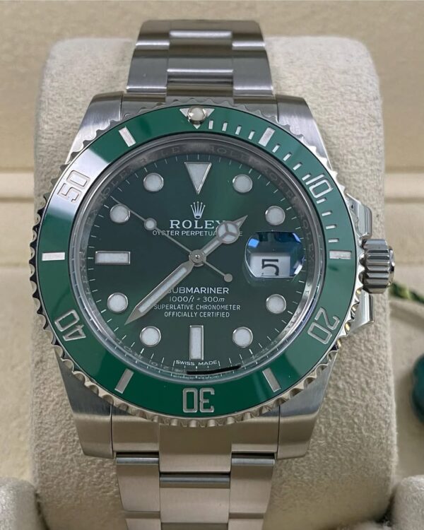 Rolex Steel Submariner Date - 2017 - “Hulk” - 116610LV *Discontinued Model* - Image 9