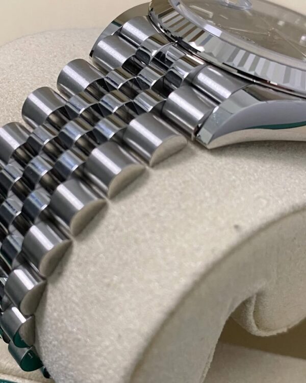 Rolex Steel Datejust 36 - 2025 - Fluted Bezel - Mint Green Dial - Jubilee Bracelet - 126234 *FULL SET* - Image 9