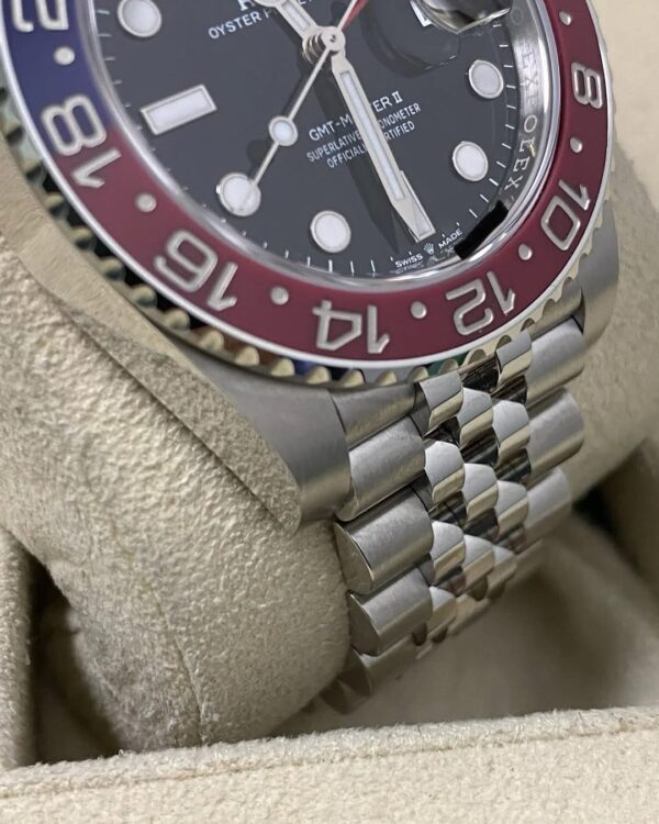 Rolex Steel GMT-Master II - 2025 -“Pepsi” - Black Dial - Jubilee Bracelet - 126710BLRO *FULL SET* - Image 4