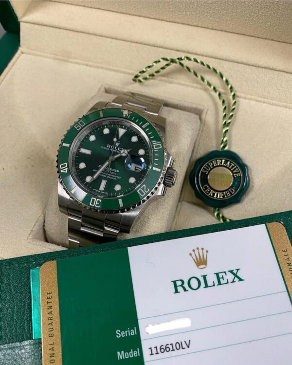 Rolex Steel Submariner Date - 2017 - “Hulk” - 116610LV *Discontinued Model* - Image 5