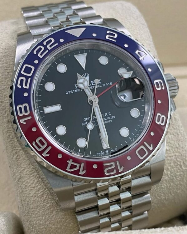Rolex Steel GMT-Master II - 2025 -“Pepsi” - Black Dial - Jubilee Bracelet - 126710BLRO *FULL SET* - Image 2
