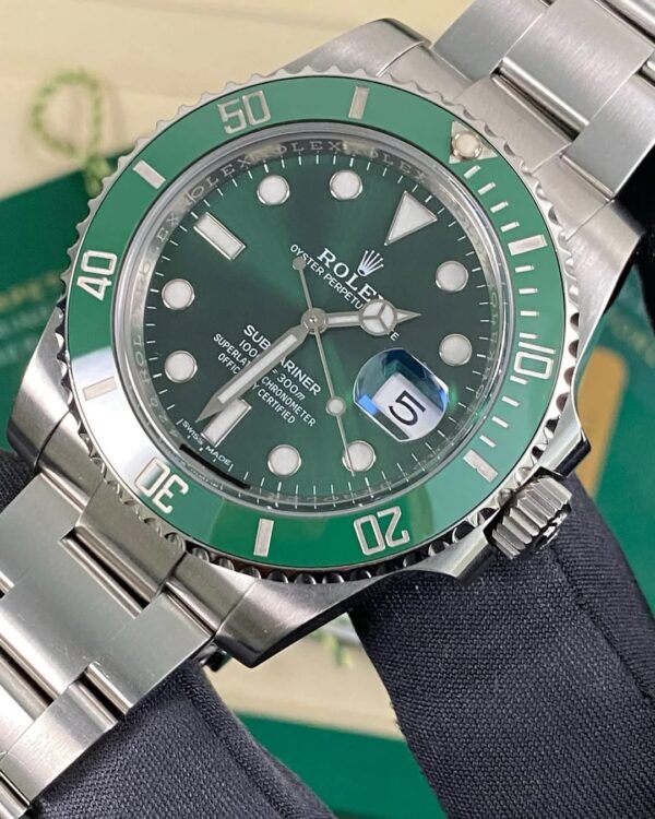 Rolex Steel Submariner Date - 2017 - “Hulk” - 116610LV *Discontinued Model* - Image 3