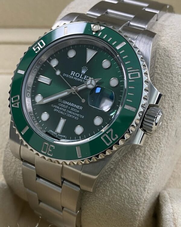 Rolex Steel Submariner Date - 2017 - “Hulk” - 116610LV *Discontinued Model* - Image 2