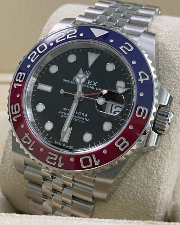 Rolex Steel GMT-Master II - 2025 -“Pepsi” - Black Dial - Jubilee Bracelet - 126710BLRO *FULL SET* - Image 9