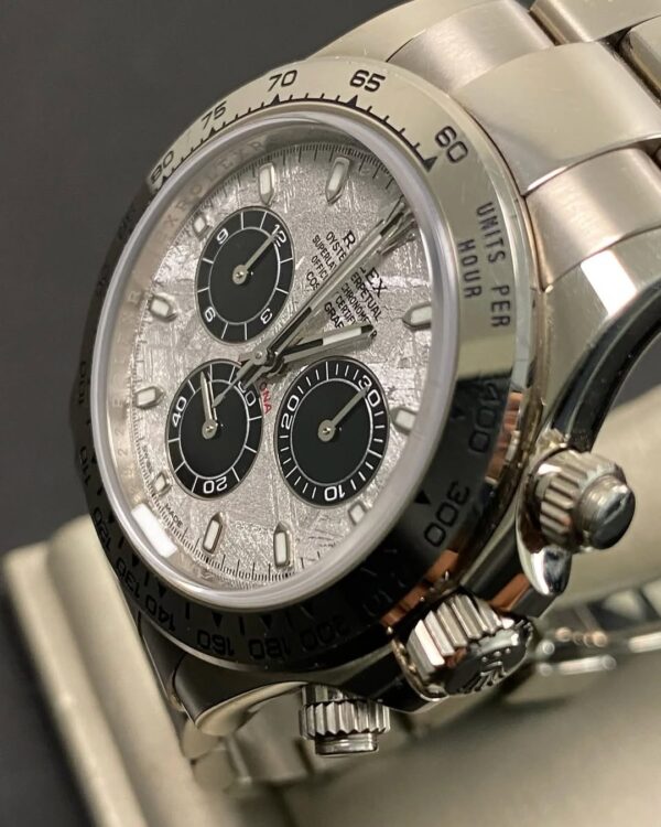 Rolex White Gold Cosmograph Daytona - 2023 - Meteorite Dial - 116509 *UNPOLISHED* - Image 6