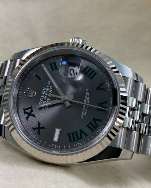 Rolex Steel Datejust 36 - 2025 - Fluted Bezel - “Wimbledon” Dial - Jubilee Bracelet - 126234 *FULL SET* - Image 2