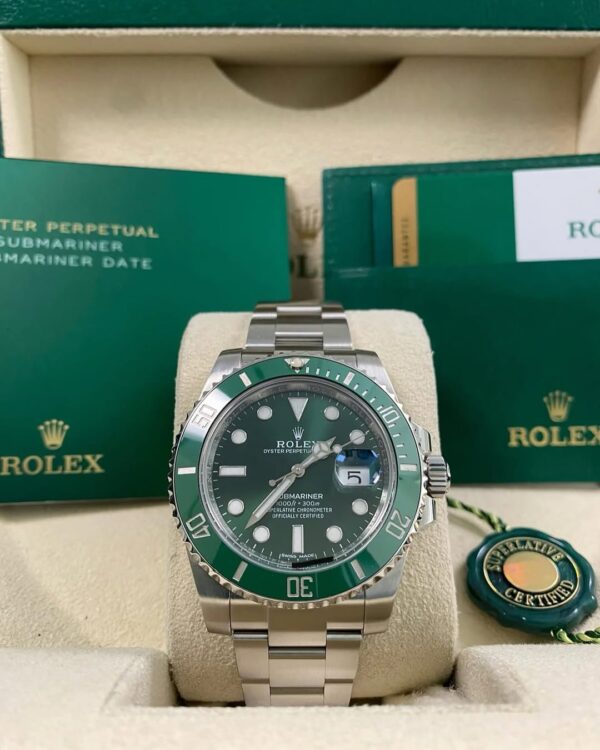 Rolex Steel Submariner Date - 2017 - “Hulk” - 116610LV *Discontinued Model*