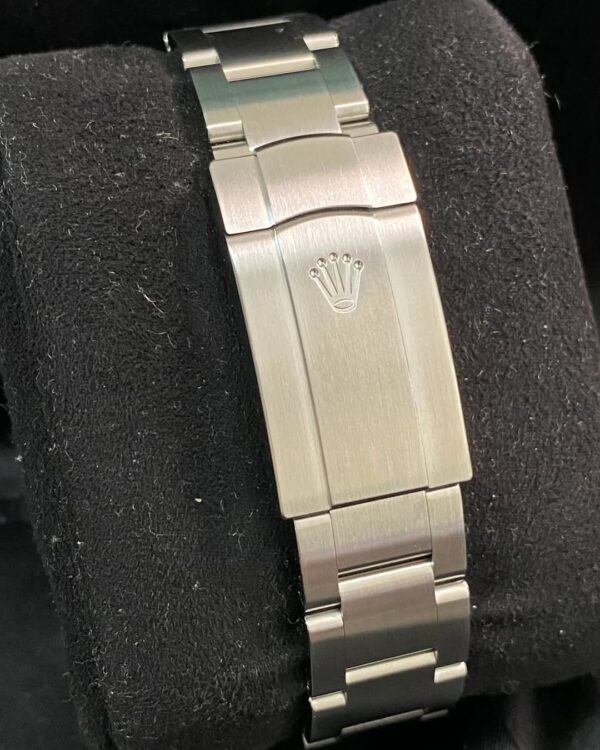 Rolex Oyster Perpetual 41 - 2023 - Domed Bezel - Turquoise Blue Celebration-Motif Dial - Oyster Bracelet - 124300 *FULL SET* - Image 7