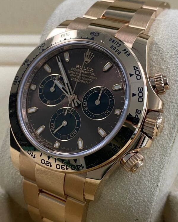 Rolex Everose Gold Cosmograph Daytona - 2020 - Chocolate Dial - 116505 *UNPOLISHED* - Image 11