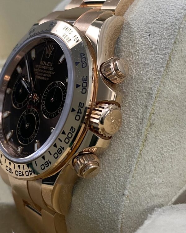 Rolex Everose Gold Cosmograph Daytona - 2020 - Chocolate Dial - 116505 *UNPOLISHED* - Image 12
