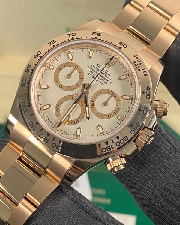 Rolex Everose Gold Cosmograph Daytona - 2021 - Ivory Dial - 116505 *FULL SET* - Image 2