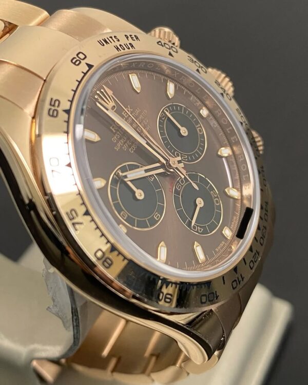 Rolex Everose Gold Cosmograph Daytona - 2020 - Chocolate Dial - 116505 *UNPOLISHED* - Image 13