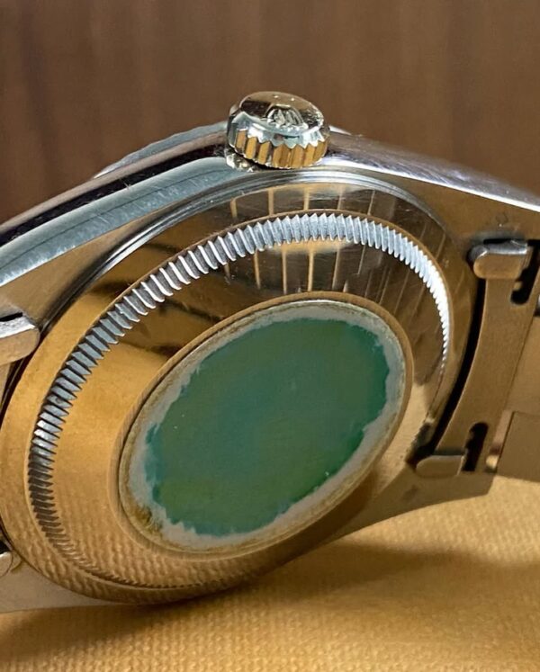 Rolex White Gold Day-Date 36 - 1995 - Salmon Cream Roman Dial - Japanese Day Wheel - President Bracelet - 18239 *UNPOLISHED* - Image 2