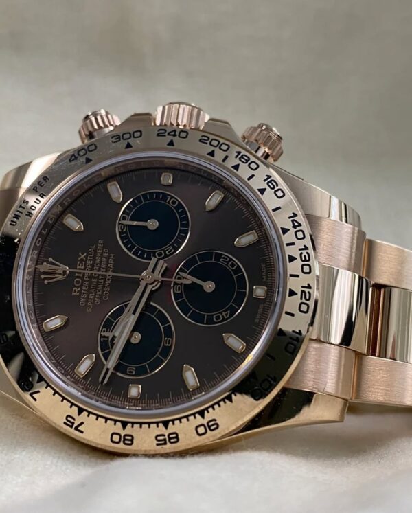 Rolex Everose Gold Cosmograph Daytona - 2020 - Chocolate Dial - 116505 *UNPOLISHED* - Image 14