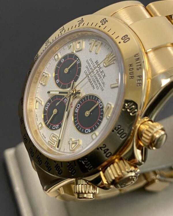 Rolex Yellow Gold Cosmograph Daytona - “Panda Racing Dial” - 116528 - Image 11