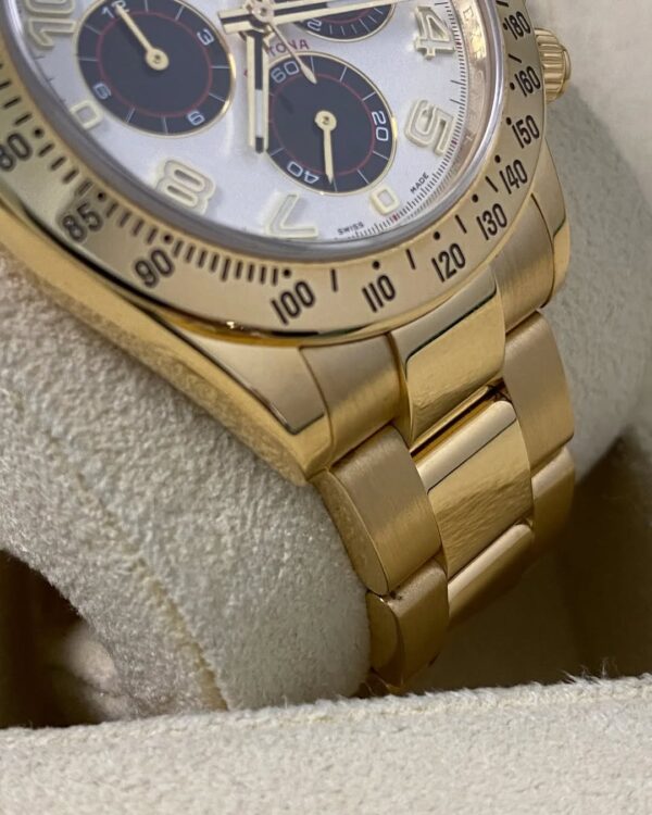 Rolex Yellow Gold Cosmograph Daytona - “Panda Racing Dial” - 116528 - Image 8