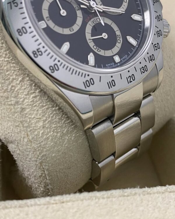 Rolex Steel Cosmograph Daytona - F serial - Black Dial - 116520 *FULL SET* - Image 10