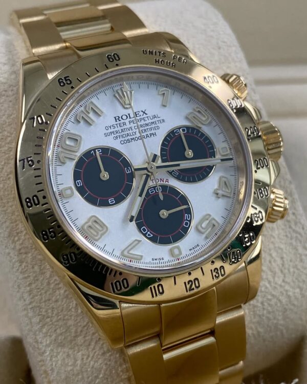 Rolex Yellow Gold Cosmograph Daytona - “Panda Racing Dial” - 116528 - Image 3