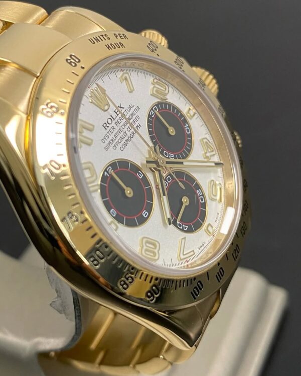 Rolex Yellow Gold Cosmograph Daytona - “Panda Racing Dial” - 116528 - Image 10