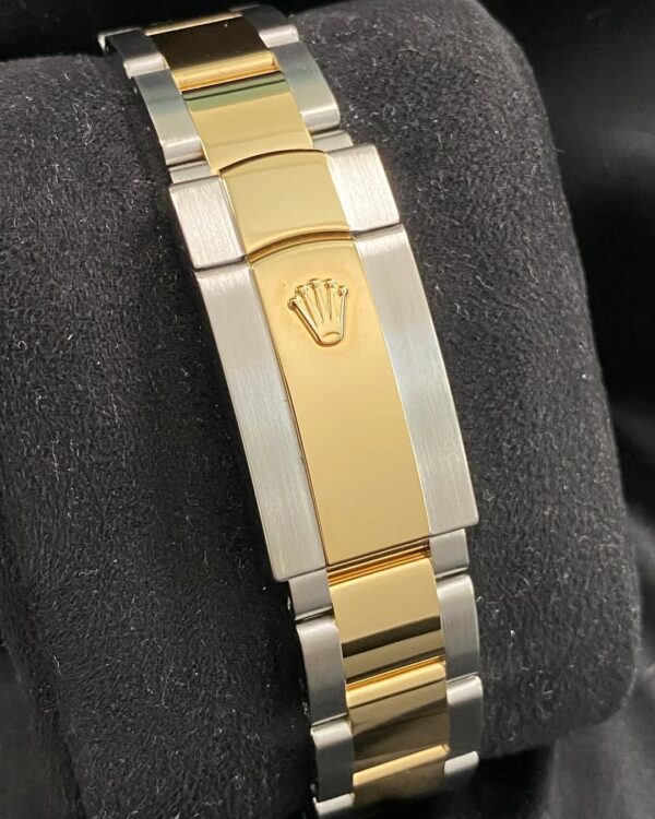 Rolex Steel & Yellow Gold Datejust 41 - 2022 - Fluted Bezel - “Wimbledon” Dial - Oyster Bracelet - 126333 *FULL SET* - Image 11