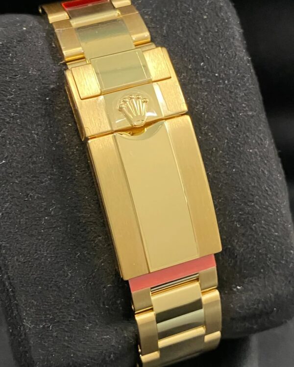 Rolex Yellow Gold Yacht-Master II - 2022 - White Dial - Blue Bezel - 116688 *FULL STICKERS* - Image 8