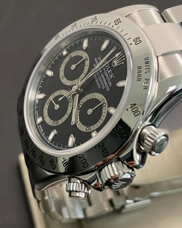 Rolex Steel Cosmograph Daytona - F serial - Black Dial - 116520 *FULL SET* - Image 4