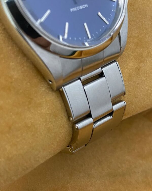 Rolex Oysterdate Precision - 1958 - Domed Bezel - Blue Index Dial - Oyster Bracelet - 6494 - Image 4